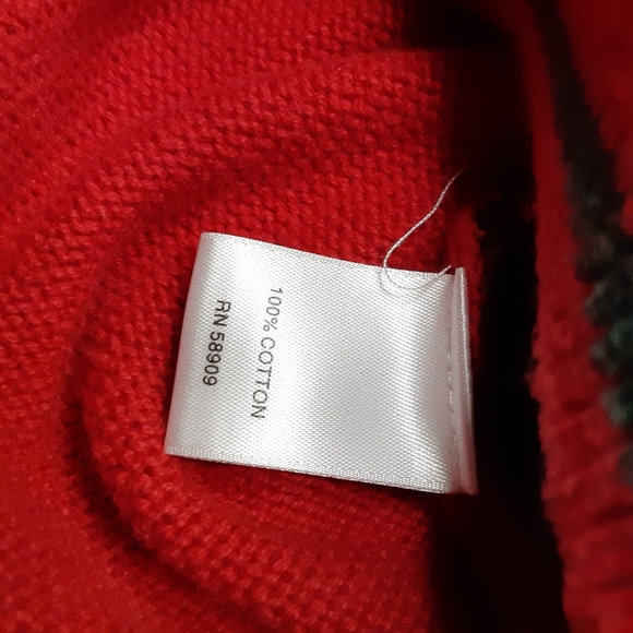 Class Club Christmas sweater red size 4 - Picture 3 of 4